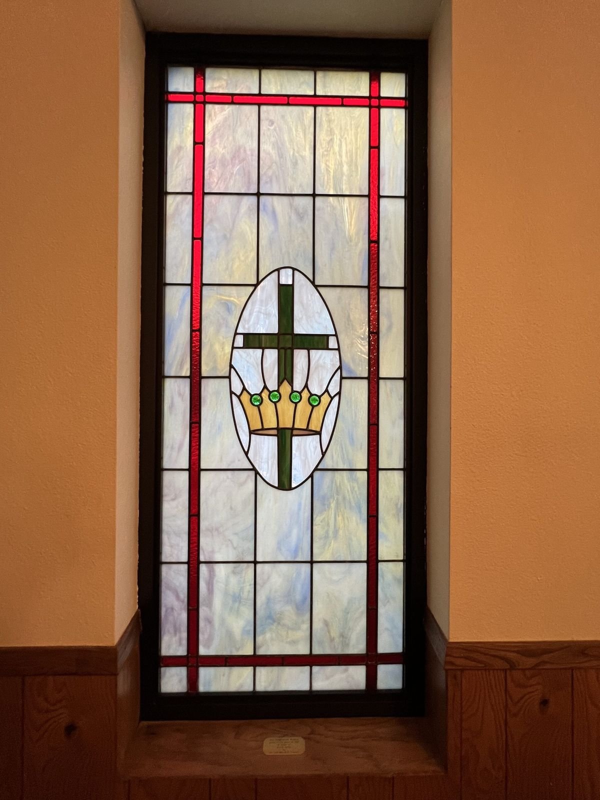 Inside the sanctuary at Noonday Methodist Church