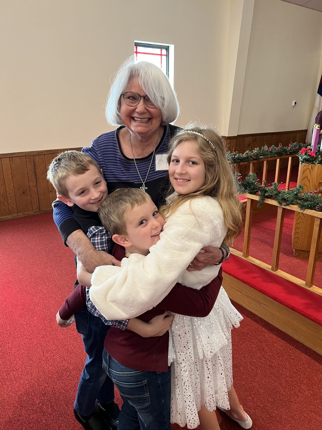 Children at the church